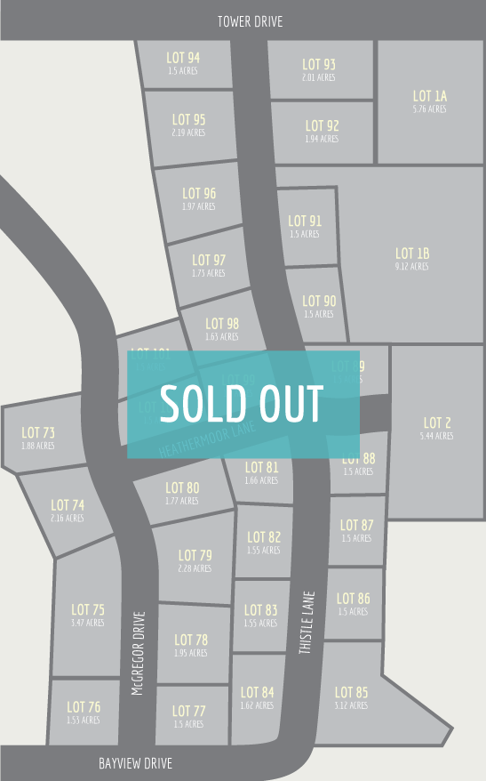 St. Andrew's Park Development Map